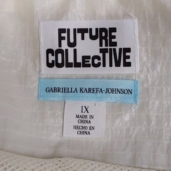 Cinched Waist Hooded Jacket | Future Collective | 1X - Picture 8 of 11